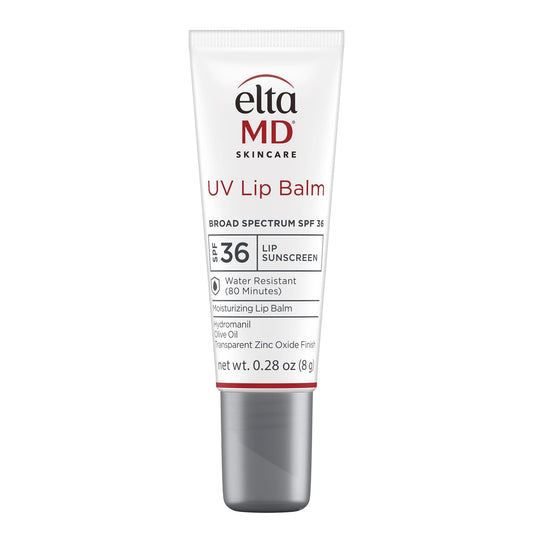 EltaMD UV Lip Balm SPF Sunscreen, Sunscreen Lip Balm with SPF 30+, Protects Dry Cracked Lips, Transparent Zinc Oxide, 0.28 Tube - PrimeBioHealth - canada supplements