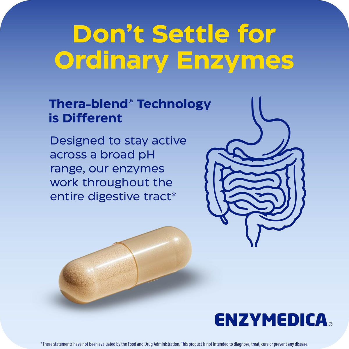 Enzymedica, Digest Gold + ATPro, Maximum Strength Enzymes, 45 Capsules - PrimeBioHealth - canada supplements