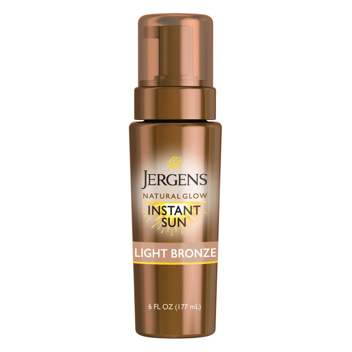 Jergens Natural Glow Instant Sun Body Mousse, Self Tanner for Light Bronze Tan, Sunless Tanning Body Bronzer - PrimeBioHealth - canada supplements