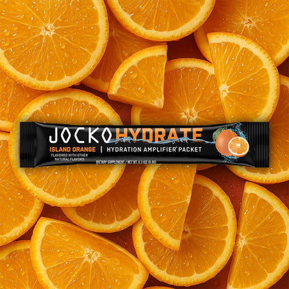 Jocko Fuel Hydrate Electrolytes Powder Packets Low Sugar - Hydration Amplifier Packets for Recovery, Dehydration, & Exercise - with Vitamins B6, B12 & C - PrimeBioHealth - canada supplements
