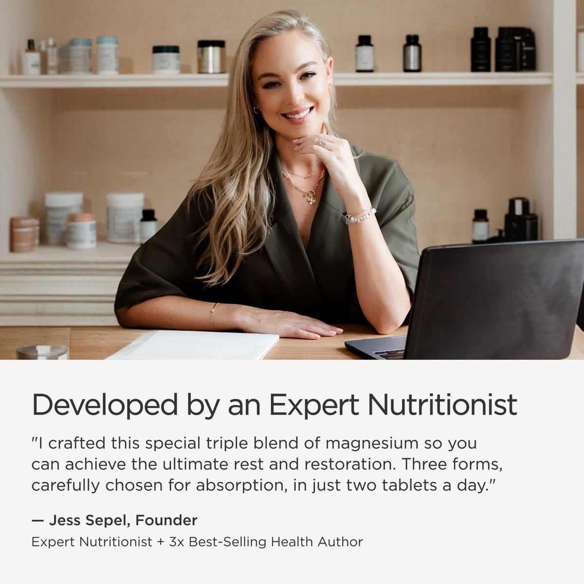 JSHealth Magnesium Supplement for Sleep. 400mg Triple-Form Glycinate, Citrate, Amino Acid Chelate - PrimeBioHealth - canada supplements