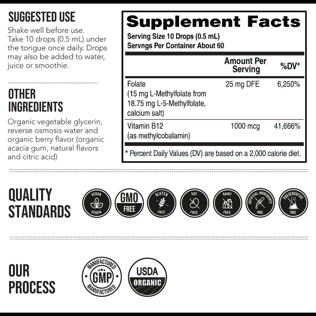 L Methyl Folate 15mg Plus Methyl B12 Cofactor – High Potency, Active 5-MTHF Form - Supports Mood, Methylation, Cognition – Bioactive Forms of Vitamin B9 & B12 (60 Capsules – 60 Servings) - PrimeBioHealth - canada supplements