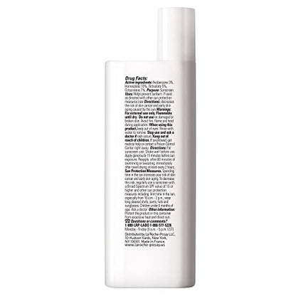 La Roche-Posay Anthelios Light Fluid Facial Sunscreen SPF 60, Lightweight Sunscreen For Face, Fluid Texture, Broad Spectrum SPF + Antioxidants - PrimeBioHealth - canada supplements