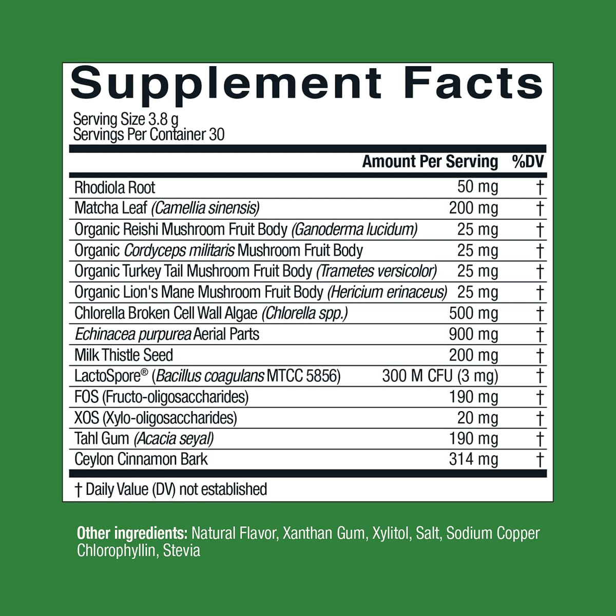 Live Conscious Beyond Greens & Collagen Peptides Peach Mango| Mushroom Coffee Alternative Low Caffeine + Hair, Skin, Nail, and Joint Support - PrimeBioHealth - canada supplements