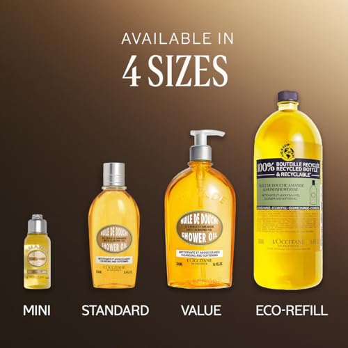 L'OCCITANE Cleansing & Softening Almond Shower Oil. 8.40 fl oz - PrimeBioHealth - canada supplements