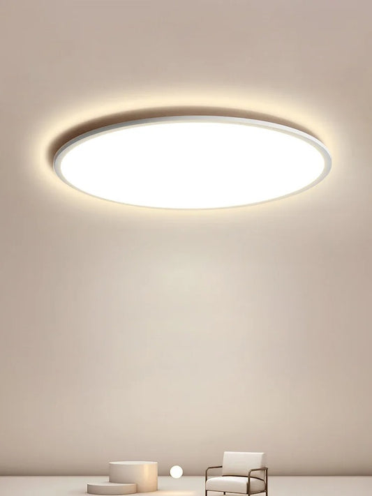 Living room lamp ultrathin LED ceiling lamp round modern lights simple balcony corridor dining room lamp master bedroom lamps