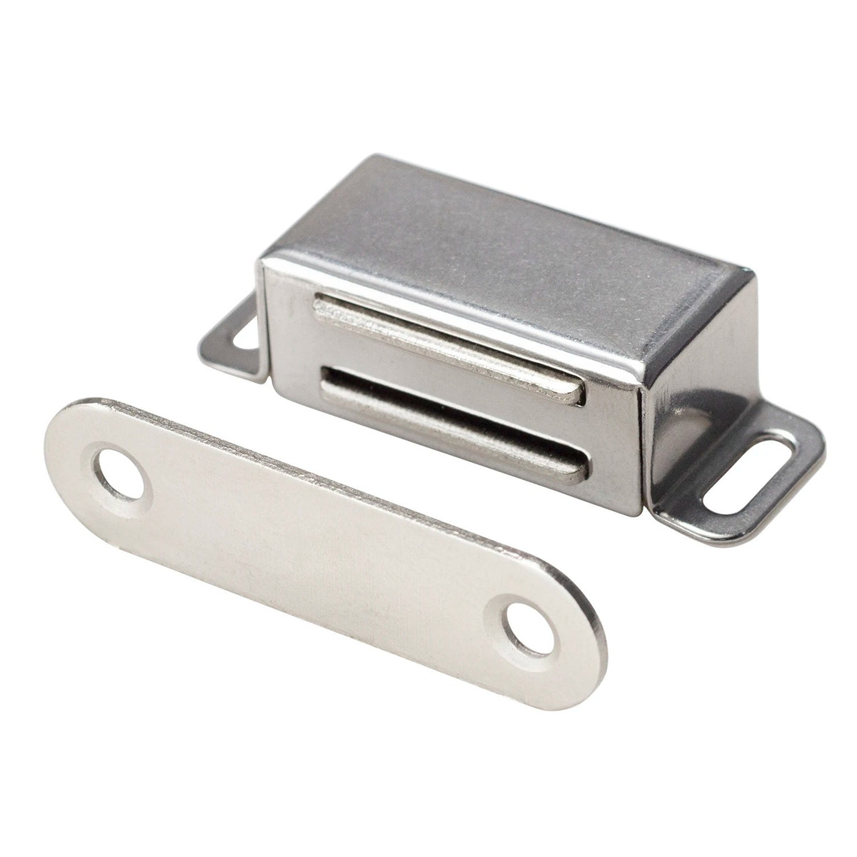 4 PCS Stainless Steel Kitchen Cabinet Door Magnet Catch TV Stand Cupboard and Other Furniture Door Drawer Magnetic Latch