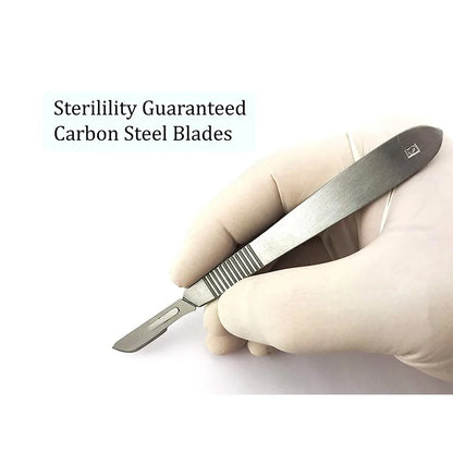 22PCS Premium grade stainless steel dissection kit is perfect for Medical Suture Practice Kit Surgical TrainingStudents