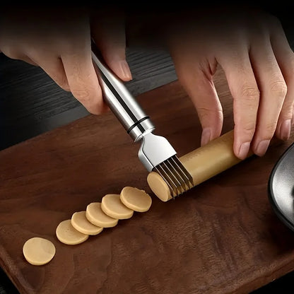 Stainless Steel Shred Silk The Knife Vegetable Garlic Cutter Food Speedy Chopper Green Onion Cutter Portable Kitchen Tool