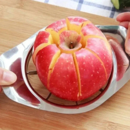 Kitchen Gadgets Stainless steel Comfort Handle Divider Apple Slicer Cutter Vegetable Fruit Tools Corer