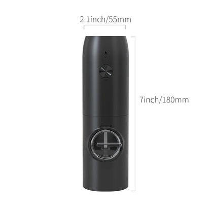 1PC Electric Automatic Pepper Grinder Set Salt And Pepper Mill Adjustable Coarseness Spice Grinder for Kitchen