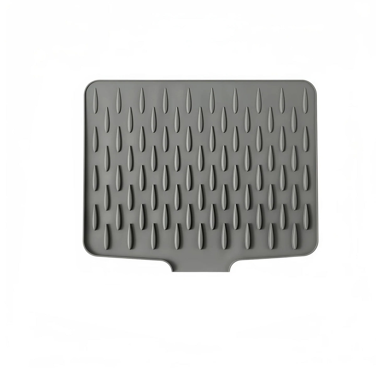 Silicone Drain Mat for Sink, Kitchen Fruit and Vegetable Dish Draining Drying Mat, Household Countertop Heat Insulation Mat