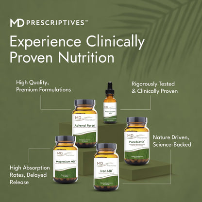 MD Prescriptives - PureBiotic - Probiotic Dietary Supplement for Digestive & Gut Health - 60 Capsules - PrimeBioHealth - canada supplements