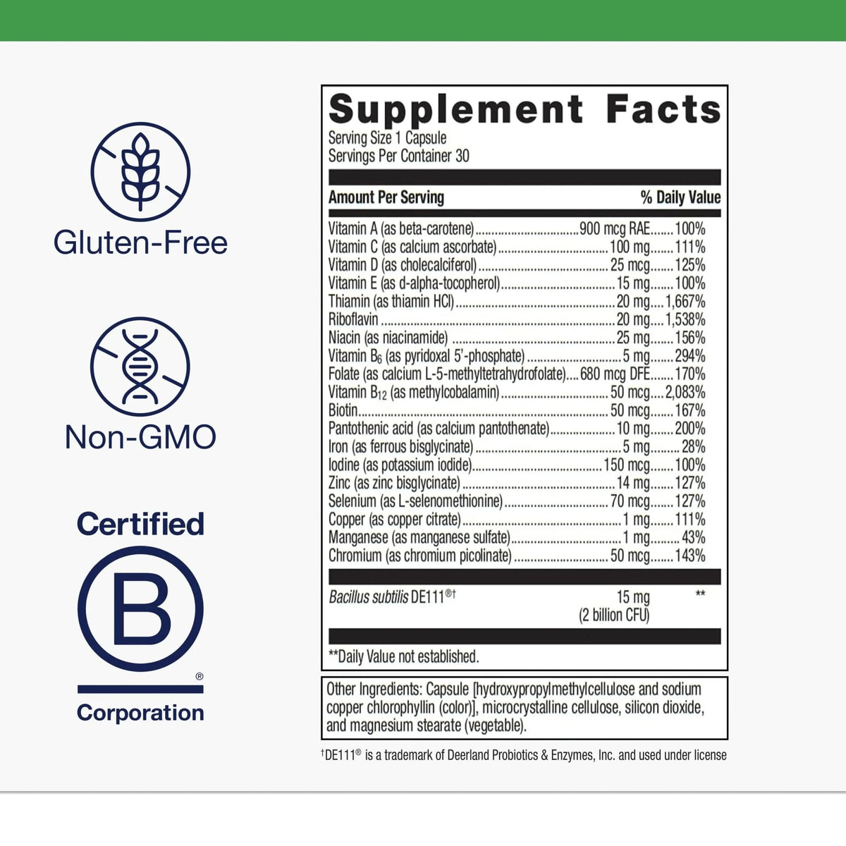 Metagenics UltraFlora Probiotic + Multivitamin - All-in-One Daily Gut Health & Digestive Balance Support* - Clinically Tested Probiotic Blend - PrimeBioHealth - canada supplements