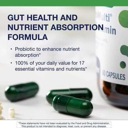Metagenics UltraFlora Probiotic + Multivitamin - All-in-One Daily Gut Health & Digestive Balance Support* - Clinically Tested Probiotic Blend - PrimeBioHealth - canada supplements