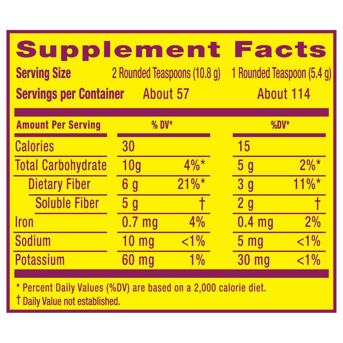 Metamucil, Psyllium Husk Powder, Unflavored with No Added Sweeteners, 114 Servings, 4-in-1 Fiber Supplement, Daily Psyllium Husk Fiber Powder - PrimeBioHealth - canada supplements