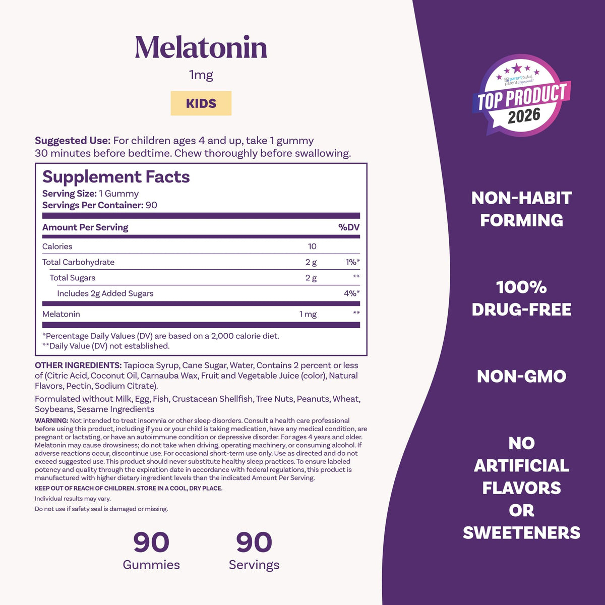 Natrol Kids Melatonin 1mg, for Restful Sleep, 90 Raspberry-Flavored Gummies - PrimeBioHealth - canada supplements