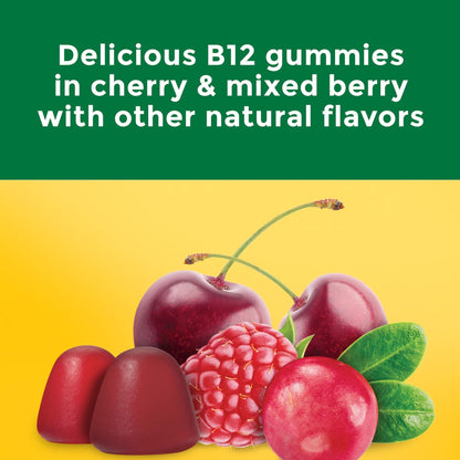 Nature Made Extra Strength Vitamin B12 Gummies 3000 mcg per serving, B12 Vitamins for Energy Metabolism Support, 60 Gummy Vitamins, 30 Day Supply - PrimeBioHealth - canada supplements