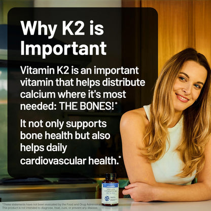 NatureWise Vitamin K2 600mcg Supplement with MK-7 100mcg & MK-4 500mcg - Enhanced Bioavailable Formula - K Complex for Bone and Heart Health - PrimeBioHealth - canada supplements