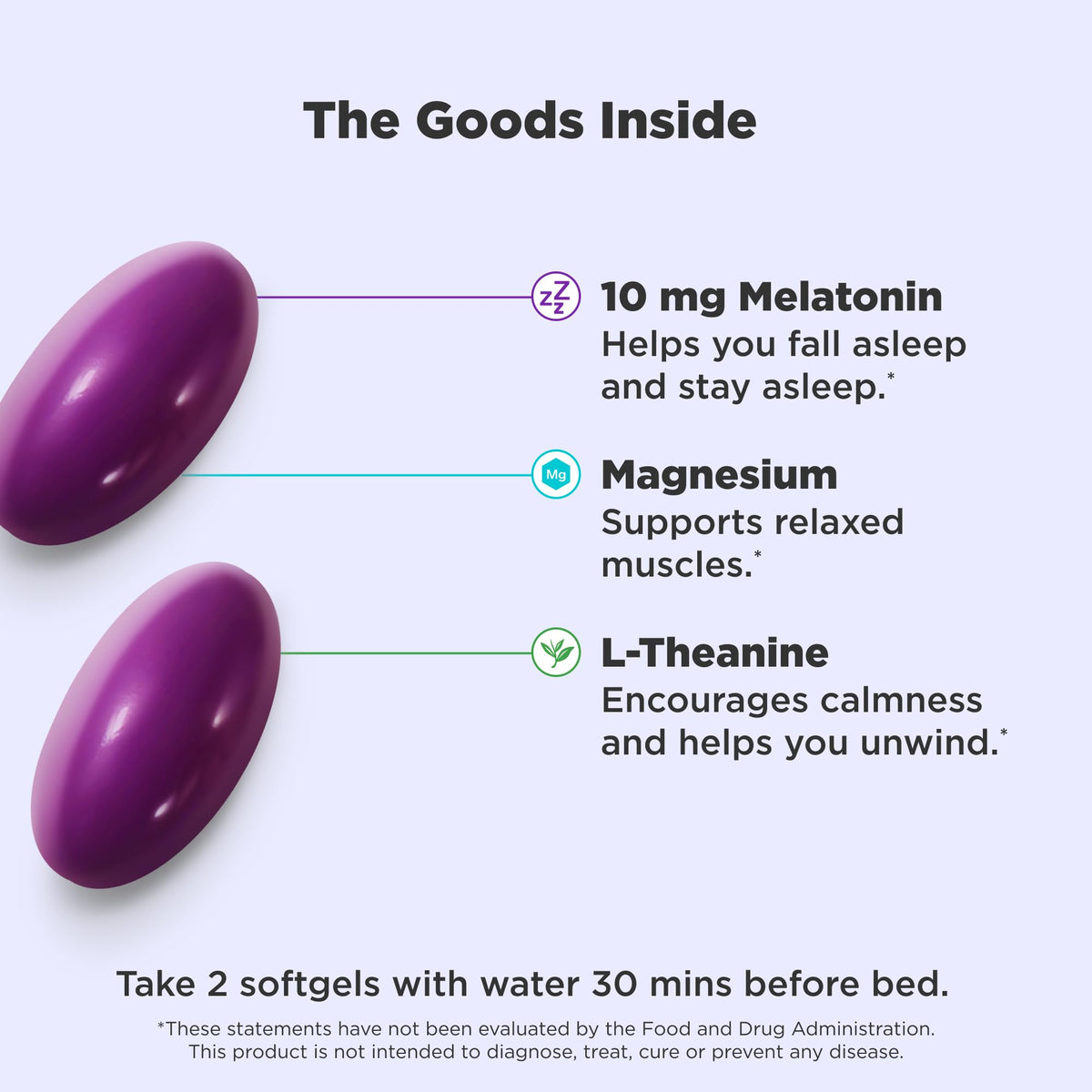 OLLY Ultra Strength Sleep Softgels, 10mg Melatonin, L-Theanine, Chamomile, Magnesium, Lemon Balm, Supports Deep Restful Sleep - PrimeBioHealth - canada supplements