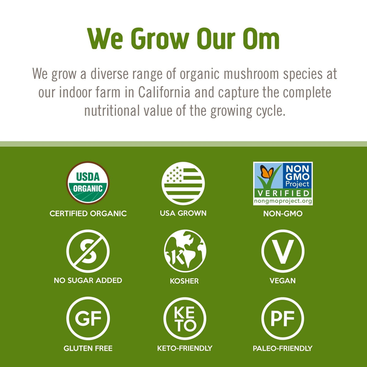 Om Mushroom Superfood Reishi Organic Mushroom Powder, 100 Servings, Organic Adaptogen Powder for Stress Relief and Immune Health - PrimeBioHealth - canada supplements