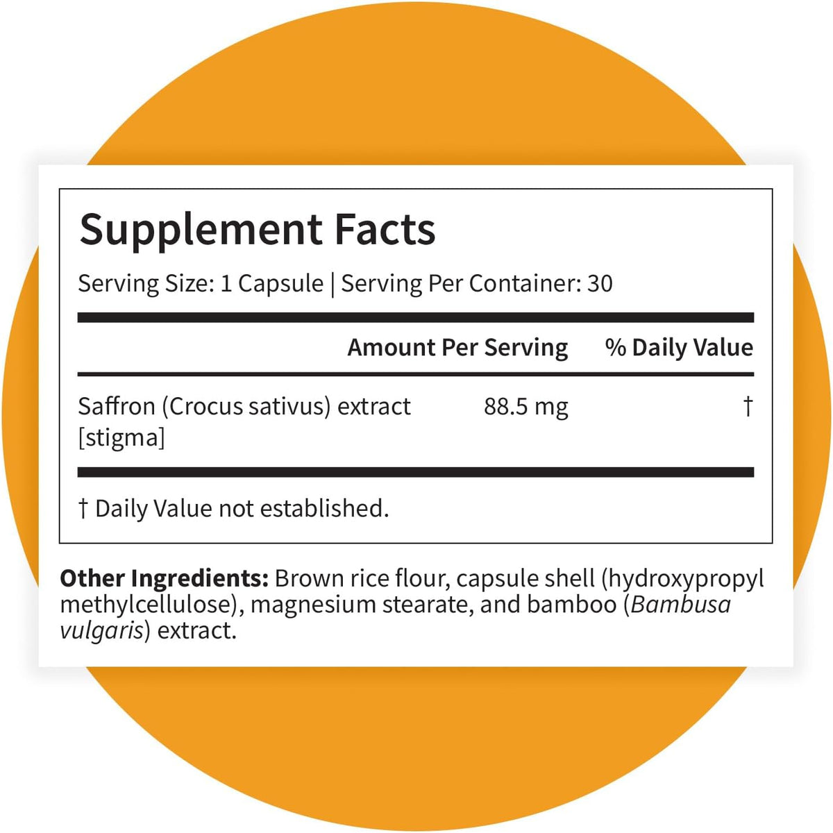 Pattern Wellness Saffron Extract – Mood & Wellness Support – 88.5mg Saffron Supplement – Non-GMO & Gluten-Free – 30 Vegetable Capsule - PrimeBioHealth - canada supplements