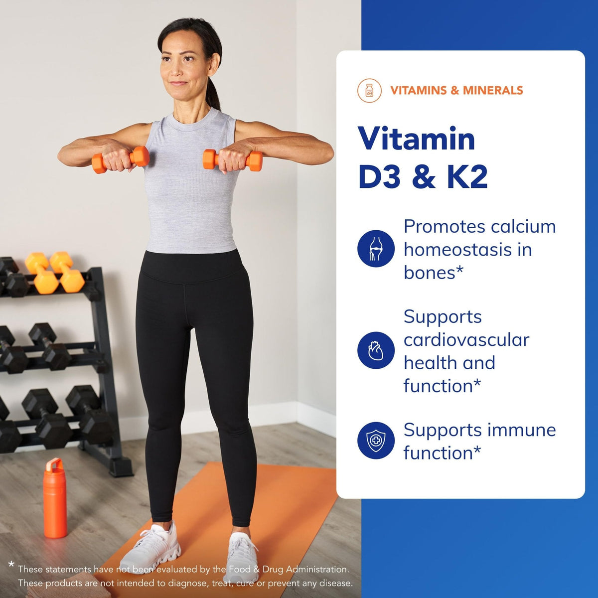 Pure Encapsulations Vitamin D3 & K2 - Bone & Vascular Health Support - Immune Function Support - Gluten Free - Non-GMO - 120 Capsules - PrimeBioHealth - canada supplements