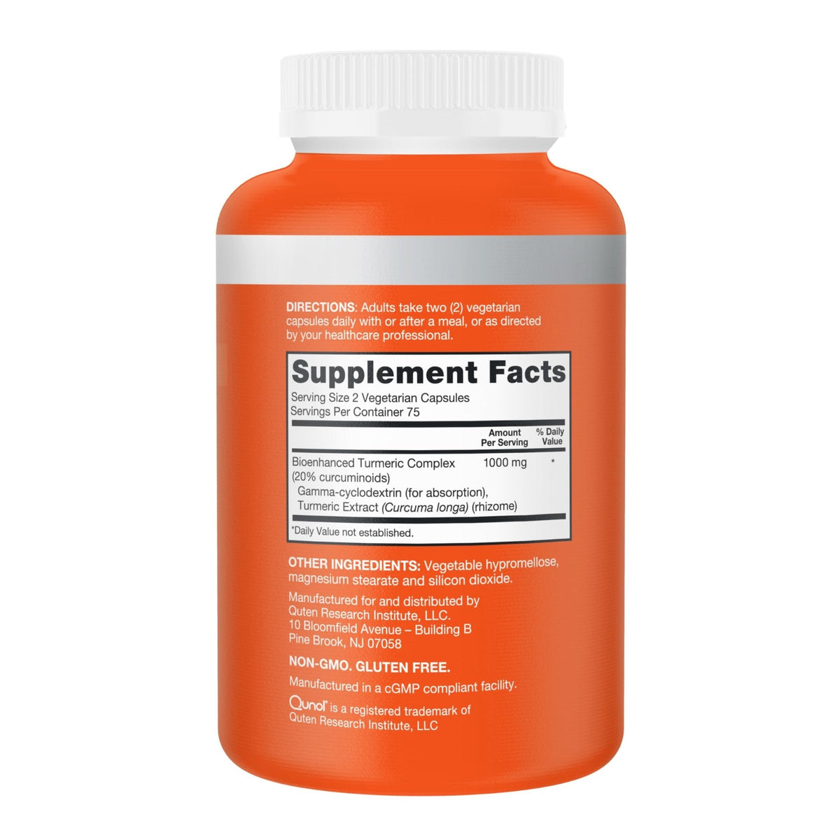 Qunol Turmeric Curcumin Supplement, 1000mg with Ultra High Absorption, for Joint Support, Extra Strength Capsules, 150 Count - PrimeBioHealth - canada supplements
