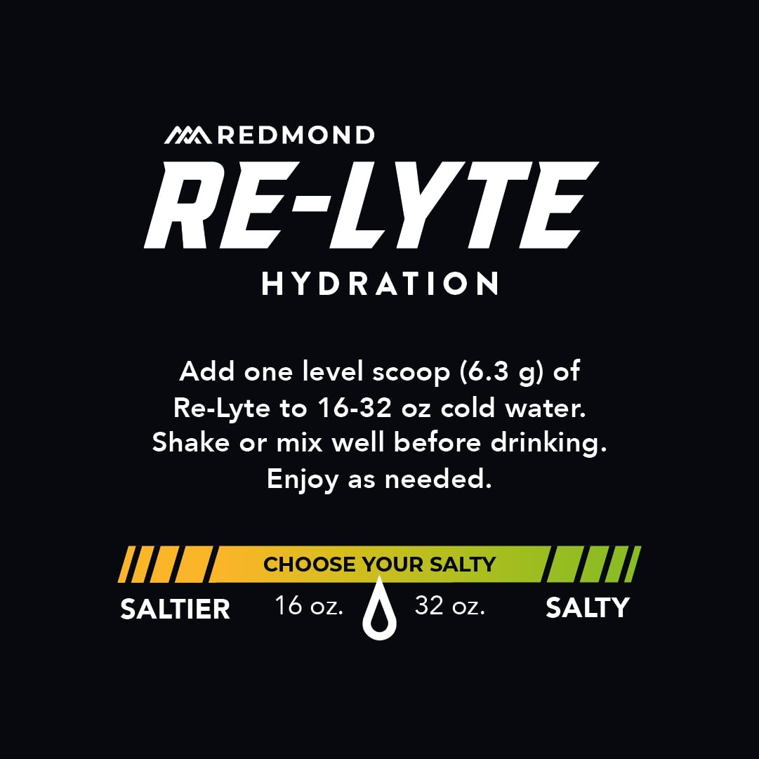 REDMOND Re-Lyte Hydration Electrolyte Powder Mix, Variety Pack, 30 Stick Packs - PrimeBioHealth - canada supplements