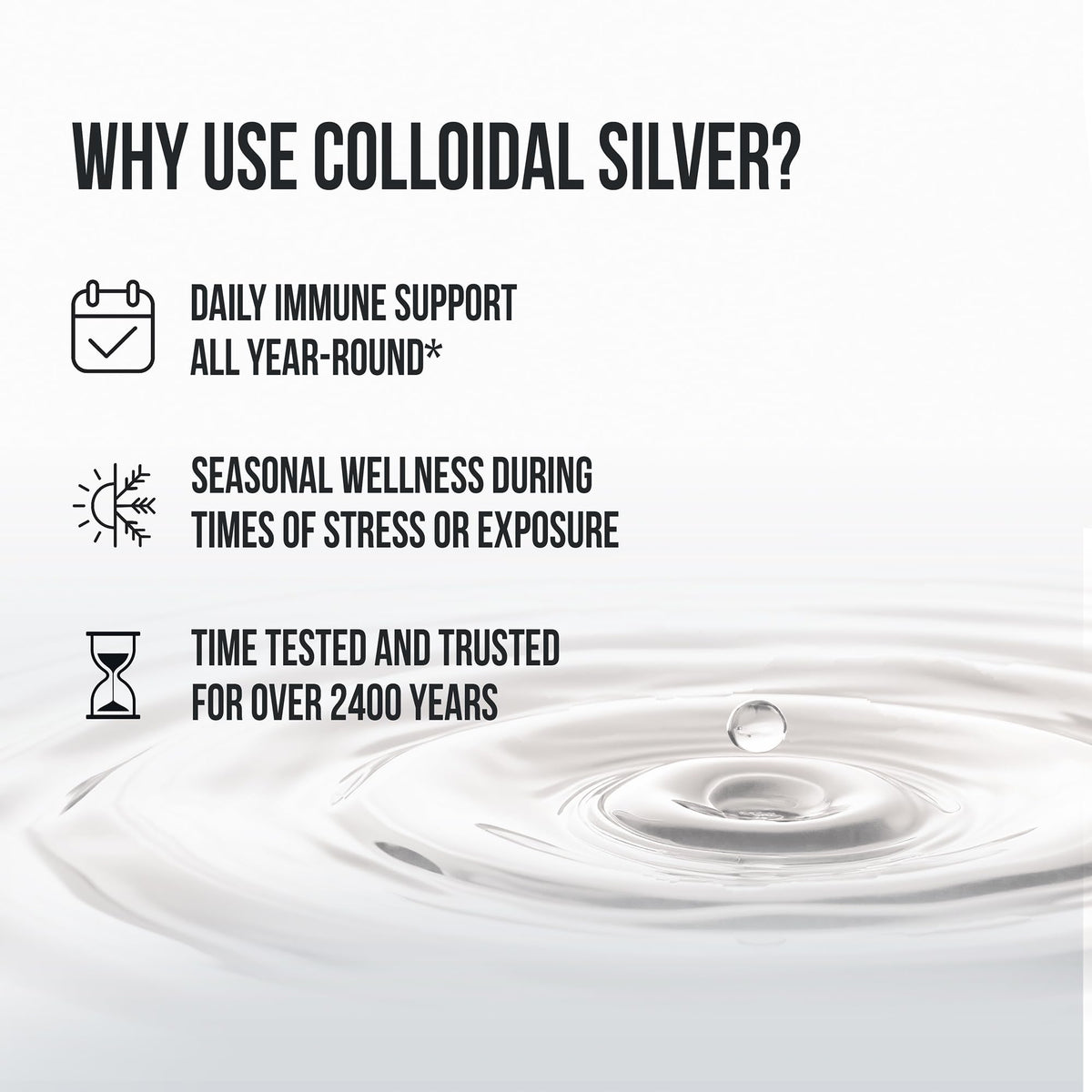 Sovereign Silver Immune Support - Colloidal Silver, Bio-Active Silver Hydrosol, 10 ppm, Liquid Dropper, 4 Fl Oz, (118 mL) - PrimeBioHealth - canada supplements