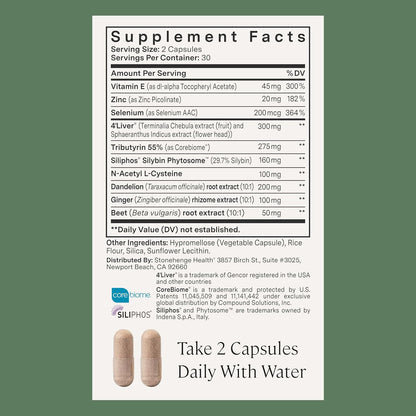 Stonehenge Health Dynamic Liver – Siliphos Milk Thistle Formula – Liver Support & Antioxidant Support, Gut-Liver Axis, Selenium, Zinc, Vitamin E, Ginger, Beetroot Extract Non-GMO, 60 Veg Caps (3 Pack) - PrimeBioHealth - canada supplements