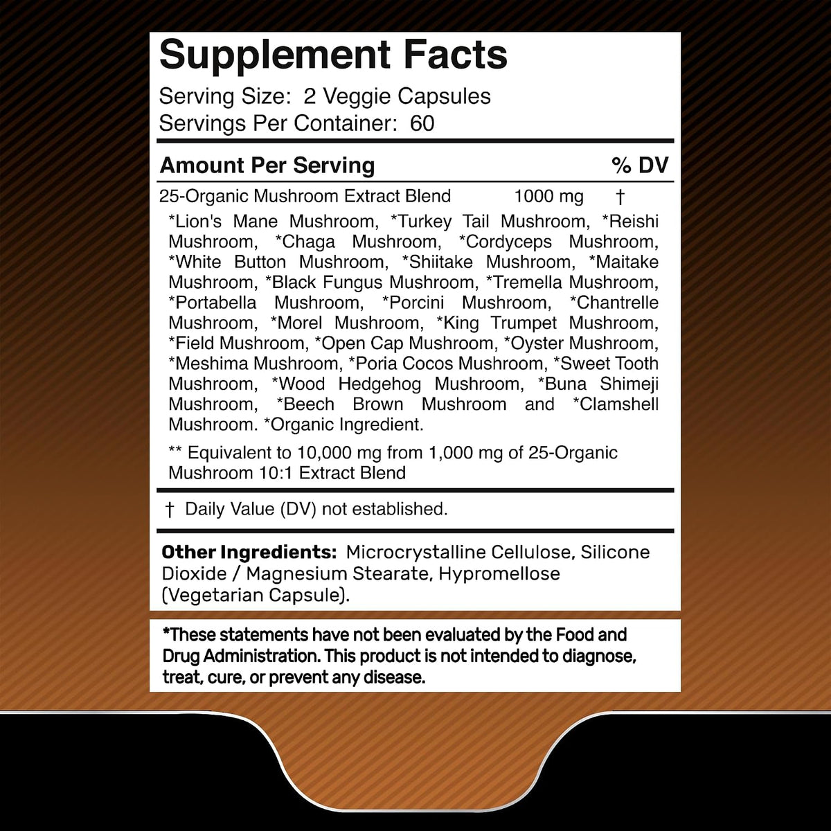 WELLNESS LABSRX Lions Mane Supplement Capsules and Mushroom Capsules | Bundle - PrimeBioHealth - canada supplements