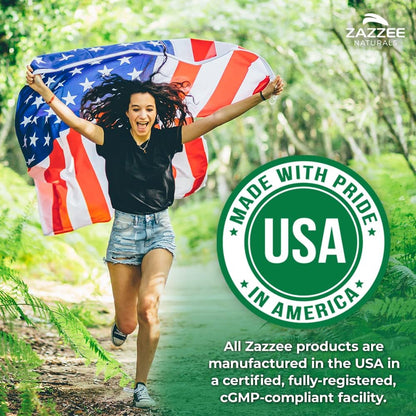 Zazzee USDA Organic Lemon Balm 10:1 Extract, 180 Capsules, 6 Month Supply | Vegan, All-Natural, Non-GMO, Melissa Officinalis, Calm, Mood, Stress & Relaxation Support, Herbal Supplement, Made in the USA - PrimeBioHealth - canada supplements