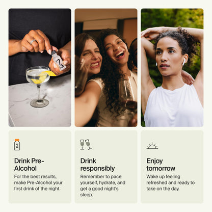 ZBiotics — Feel Better After Drinking, Wake Up Refreshed, Science-Backed, Patented Probiotic for Easier Mornings, Travel-Friendly, 3-Pack of 0.47 Fl Oz Bottles - PrimeBioHealth - canada supplements